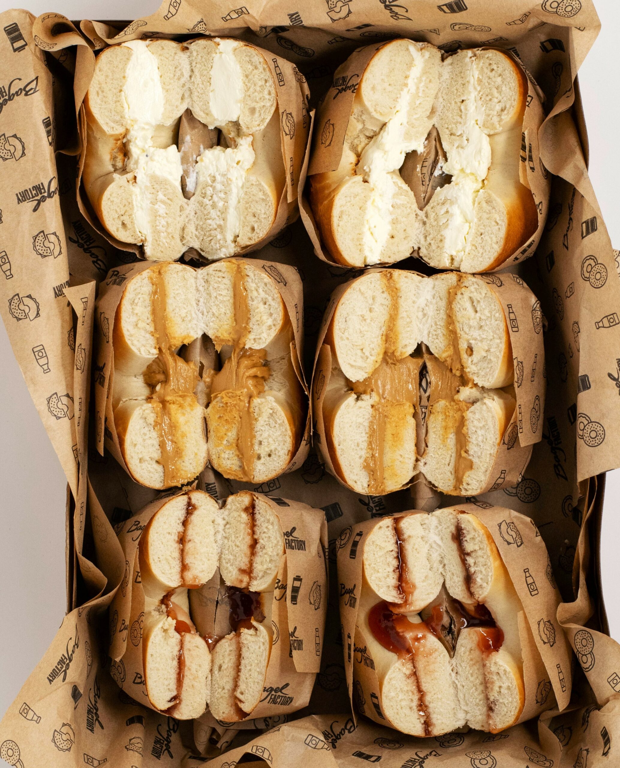 SPREAD platter Bagel Factory